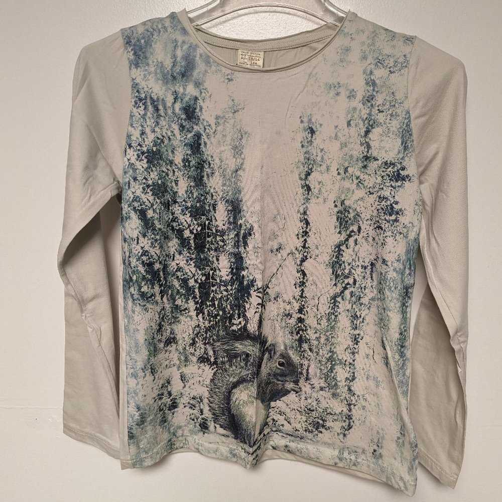Zara-Girls long sleeve shirt size13/14